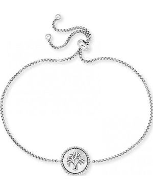 Engelsrufer Erb-Liltree-Pe Ladies Tree Of Life Bracelet - White