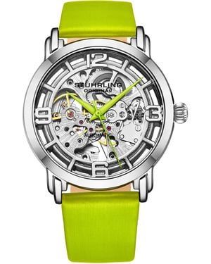 Stuhrling Winchester 3982 Automatic 40Mm Skeleton - Metallic