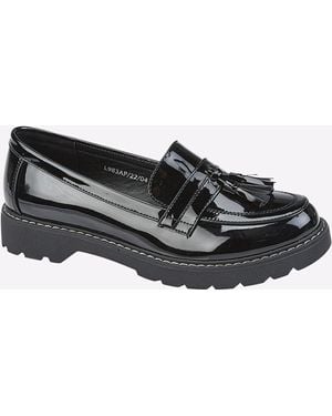 Boulevard Cora Toggle Loafers - Black