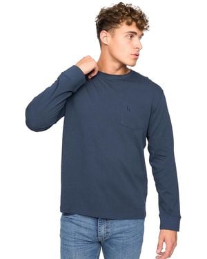 Bewley & Ritch Apsley Long Sleeve T-Shirt - Blue