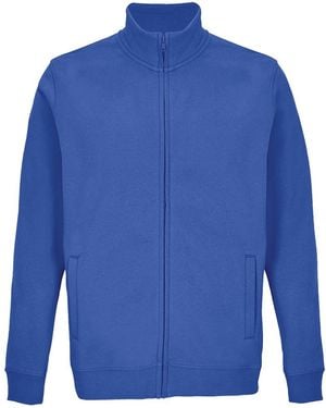Sol's Adult Cooper Full Zip Sweat Jacket (Royal) - Blue