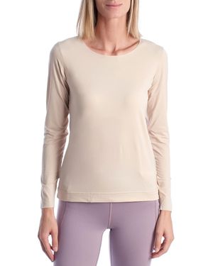 Janira Flexie Adapt 1040204 Long Sleeve Undershirt - Natural
