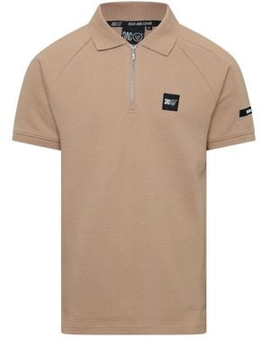 Duck and Cover Topfield Polo Shirt - Natural