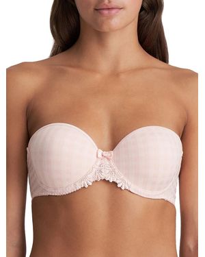 Marie Jo Avero Padded Strapless Bra - Brown