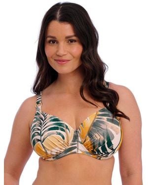 Fantasie 505727 Maya Bay Underwired Gathered Full Cup Bikini Top - Black