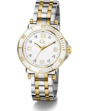 Gc Z45002L1Mf Ladies Watch - Metallic