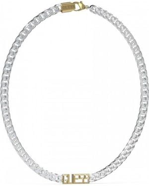 Guess Jumn03204Jwygstt-U Necklace - White