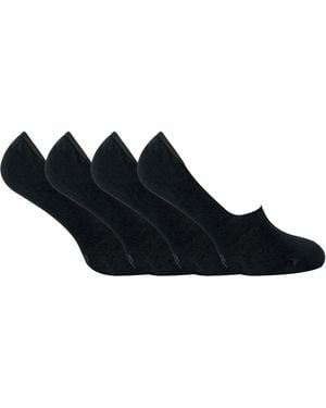 Sock Snob Set Van 4 Bamboesokken Met Onzichtbare Voering Voor - Blauw