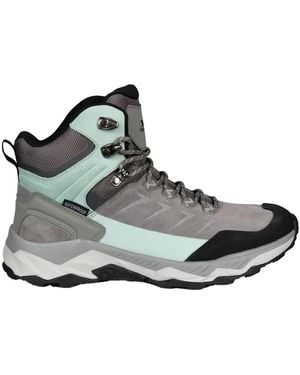 Trespass Ladies Ismay Suede Waterproof Walking Boots - Grey
