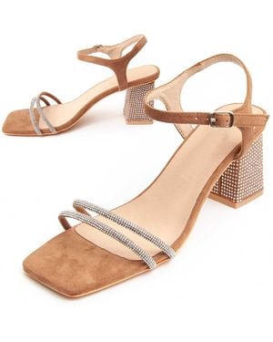 Montevita Heel Sandal Sanndarey10 - Natural