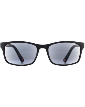 Montana Rectangle Readers +3.00 Sunglasses - Black