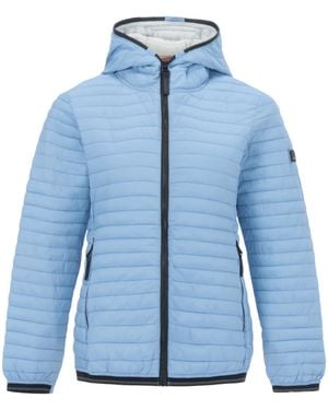 Regatta Ladies Rigain Quilted Jacket (Washed Denim) - Blue