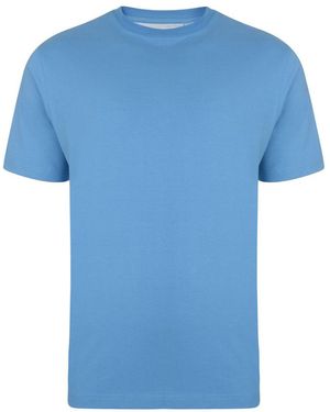KAM Jeanswear Kam Denim T-Shirts Big & Tall Short Sleeve Crew Neck - Blue