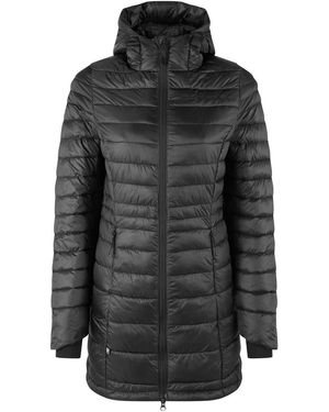 Fohn Long Synthetic Down Relaxed Fit Jacket - Black