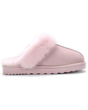 Aus Wooli Australia Sydney Scuff Slippers - Pink