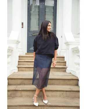 Hiccup Sheer Skirt - Blue