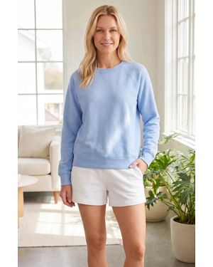 Secret Label Cotton Raglan Sleeve Sweatshirt - Blue