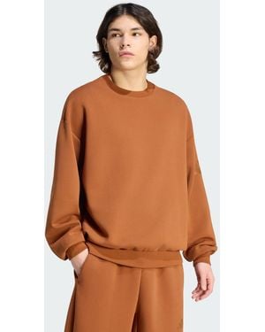 adidas Soft Lux Sweatshirt - Brown