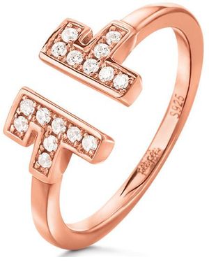 Folli Follie 3R18S007Rc-56 Ladies Ring - White