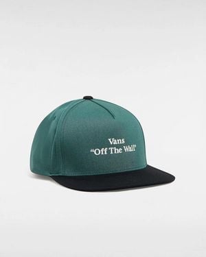Vans Quoted Snapback Hat - Green