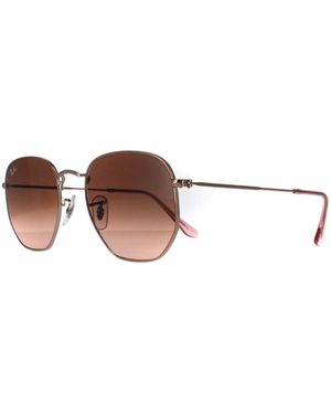 Ray-Ban Square Copper Gradient Rb3548N Hexagonal - Brown