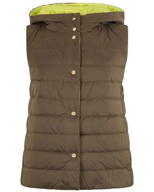 Herno Omkeerbaar P Ed-vest - Groen