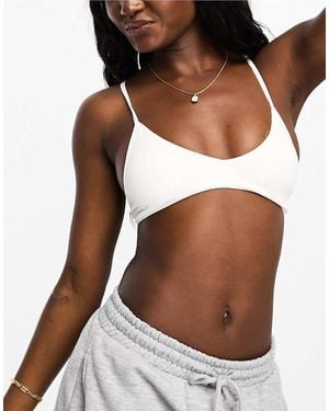 Cotton On Cotton:On Seamless Triangle Padded Bralette - Brown