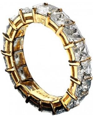 Chiara Ferragni J19Avj14016 Ladies Ring - Metallic