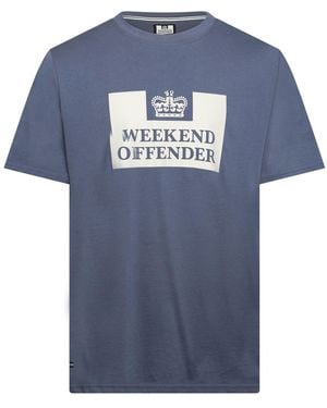 Weekend Offender Mcmoney T-Shirt - Blue