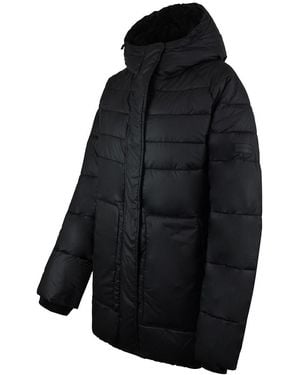 HUNTER Intrepid Mid Puffer Coat - Black