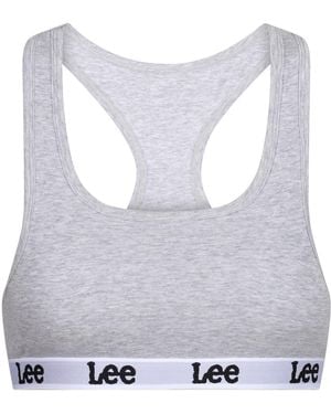 Lee Jeans Diana Scoop Neck Slim Fit Bra - Blue