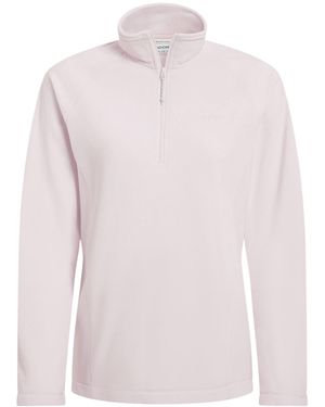 Craghoppers Ladies Miska Vi Half Zip Fleece (Sugared Almond) - Pink