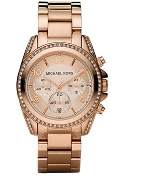 Michael Kors Ladies' Blair Chronograph Watch Mk5263 - Natural