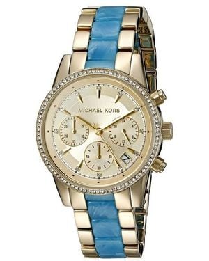Michael Kors Mk6328 Watch (37 Mm) - Metallic