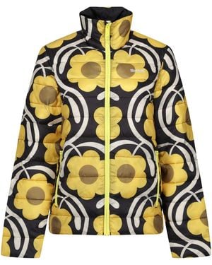 Regatta Ladies Orla Kiely Apple Blossom Baffled Jacket Material_Synthetic - Yellow