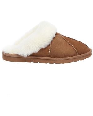 EVER AU Magpie Slippers - Brown