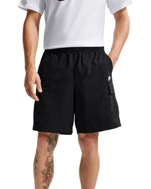 Nike Utility Club Cargo Shorts Nylon - Black