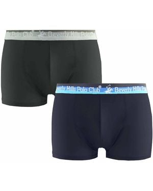 Beverly Hills Polo Club 2-Pack Trunks - Blue