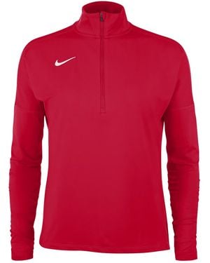 Nike Ladies Funnel Neck Regular Long-Sleeved Top (University) - Red