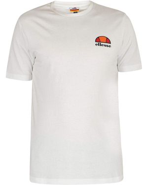 Ellesse Canaletto T-Shirt Cotton - White