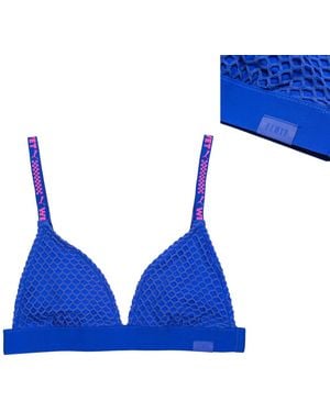 PUMA X Rihanna Fenty Triangle Bikini Top - Blue