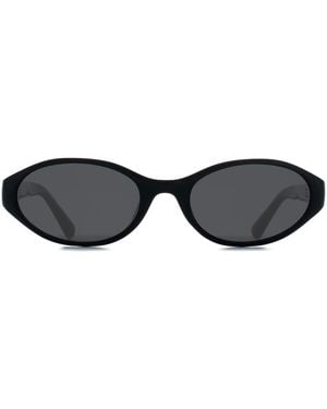 Quay Oval Smoke Aura Points - Black