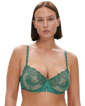 Simone Perele Saga Half Cup Bra - Green