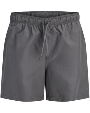 Jack & Jones Swim Shorts Drawstring Quick Dry - Grey