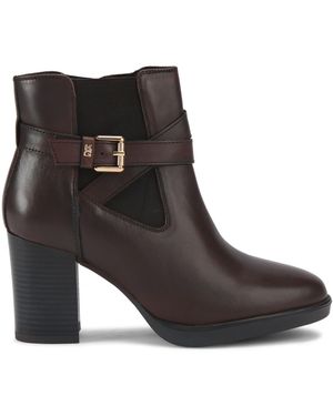 KG by Kurt Geiger Leather Sage Boots - Black