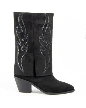 Montevita Boot Faldde2 - Black