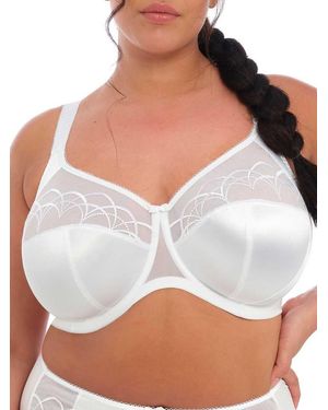 Elomi Cate Bra Side Support Full Cup Underwired - White