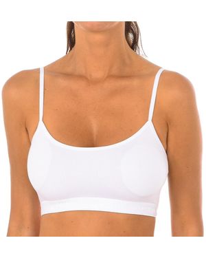 Q En Bamboo Micofibre Lace Top 708 - White