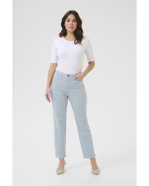 Kaffe Jeans Straight Fit Light - Blauw