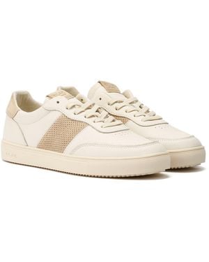 CLAE Davis Off/Safari Trainers Leather - White